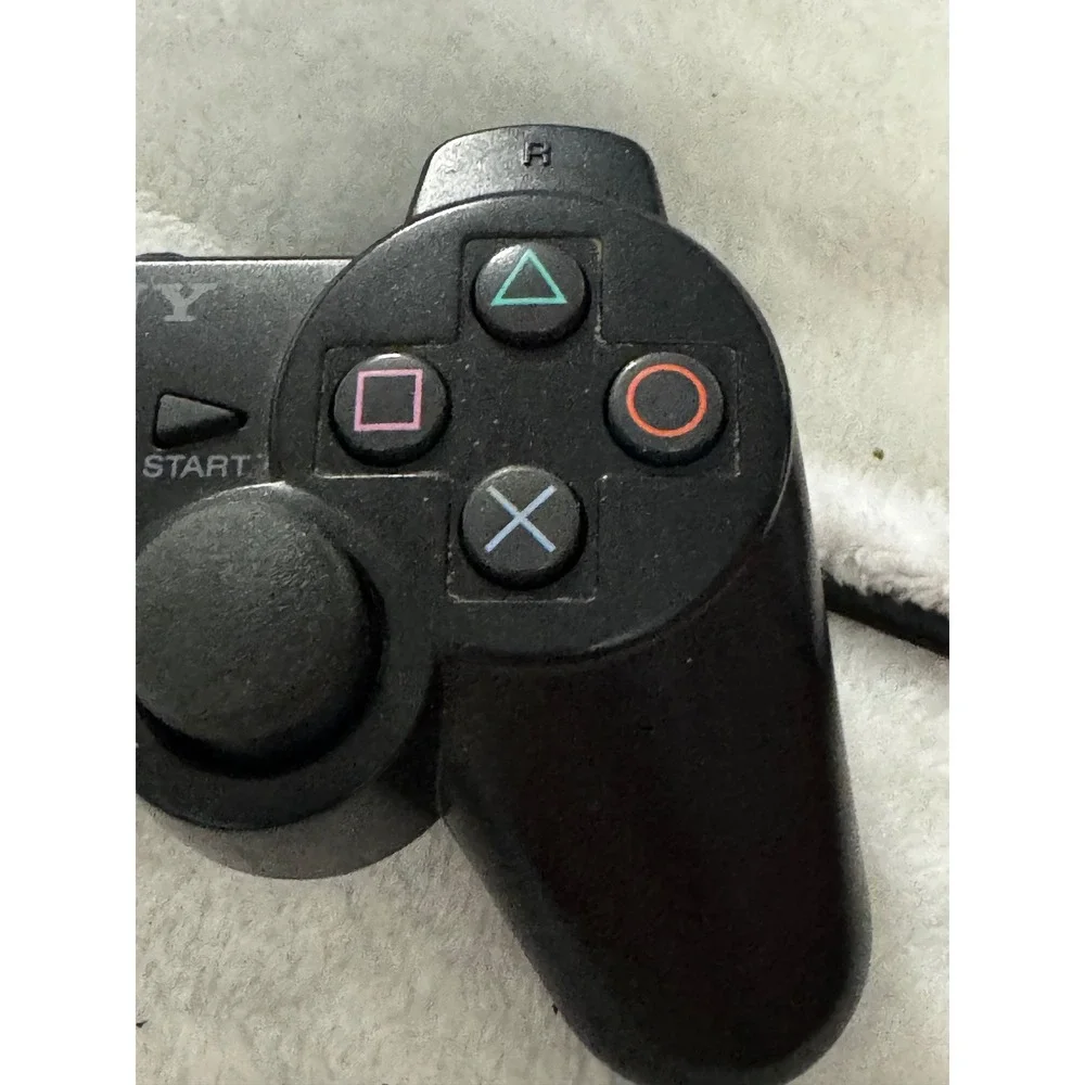 Sony DualShock 2 Wired Controller for PlayStation 2 PS2 Black SCPH-10010 OEM